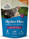 Manna Pro Hydro-Hen Poultry Electrolyte & Probiotic Supplement, Hydration Support for Chickens, Ducks, Turkeys & Waterfowl, 20 oz