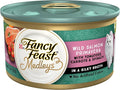 Purina Fancy Feast Wet Cat Food Medleys Wild Salmon Primavera With Tomatoes Carrots and Spinach in Silky Broth - (Pack of 24) 3 oz. Cans