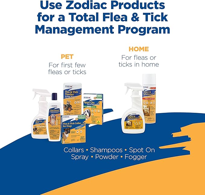 Zodiac Spot On Plus Flea & Tick Control for Cats 5 lbs and Over 4 Pack