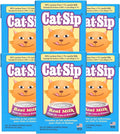 Pet-Ag Cat-Sip Real Milk Treat - 8 oz, 6 Pack - Ready-to-Feed Snack for Cats & Kittens - Easy to Digest with 99% Lactose-Free, Low-Fat Grade A Milk - Encourages Hydration - Promotes Eye & Heart Health