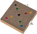 Super Bird Creations SB1218 Cardboard Treat Block - Interactive Chewing and Foraging Bird Toy for Medium to Large Birds - African Greys, Parrots, Quakers - Encourages Exploration & Physical Exercise