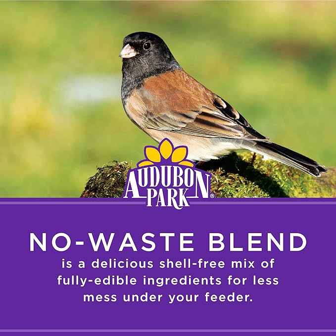 Audubon Park 12228 No-Waste Blend Wild Bird Food, 5-Pound