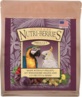 LAFEBER'S Senior Bird Nutri-Berries Pet Bird Food, Made with Non-GMO and Human-Grade Ingredients, for Macaws & Cockatoos, 3 lb