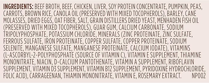 Nutrish Real Beef & Veggies Recipe Whole Health Blend Chunks in Gravy Wet Dog Food,13 oz. Can,Packaging May Vary (Rachael Ray),(Pack of 24)