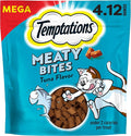 Temptations Meaty Bites Savory and Soft Cat Treats, Tuna Flavor, 4.12 oz. Pouch