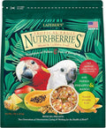 LAFEBER'S Tropical Fruit Nutri-Berries Pet Bird Food, Made with Non-GMO and Human-Grade Ingredients, for Macaws and Cockatoos, 3 lb