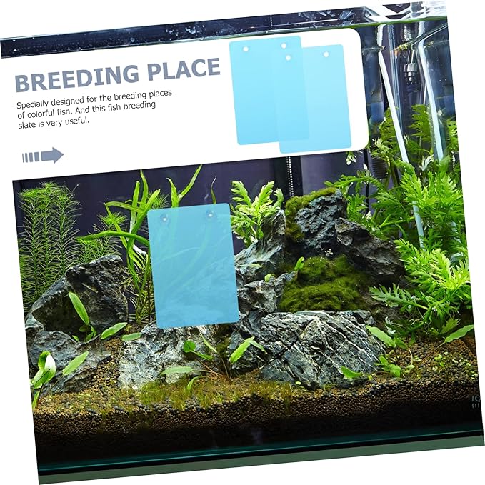 Breeding Incubator Plastic Fish Bowls 2pcs Detachable Breeding Plate Slate for Fish Box Plate Tank Supplies Breeder Box for Tank Breeder Light