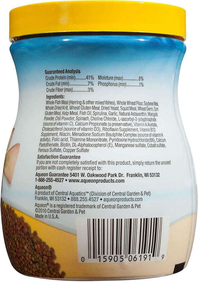 Aqueon Tropical Granules 6.5 Ounces (Pack of 2)