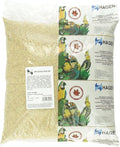 Hagen Parakeet/Budgie Staple White Millet Bird Seed Seed – Premium Blend, Nutritionally Balanced, Fortified with Vitamins & Minerals, Dust-Free Mix for Budgies, 25 lb Bag