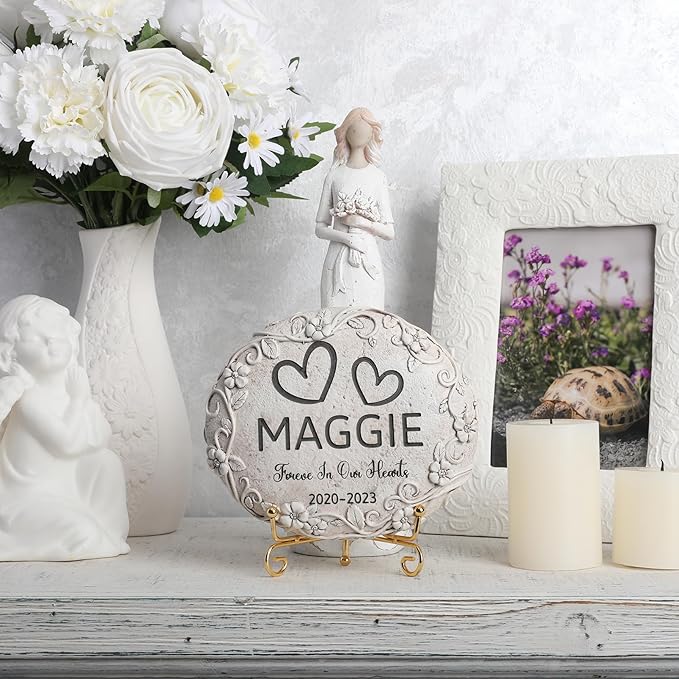 Personalized Turtle Memorial Stone, Pet Grave Marker Turtle, Turtle Headstone, Turtle Tombstone, Turtle Gravestone, Turtle Memorial Gifts