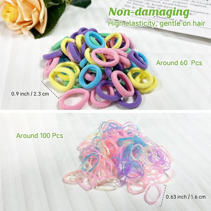 180+ Pcs Green Dog Hair Accessories Set,Small Dog Hair Bows with Rubber Bands,Cute Puppy Hair Ties,Bowties for Small Dogs Cats,Dog Hair Clip,Floral Bell Collar,Flower Scrunchie
