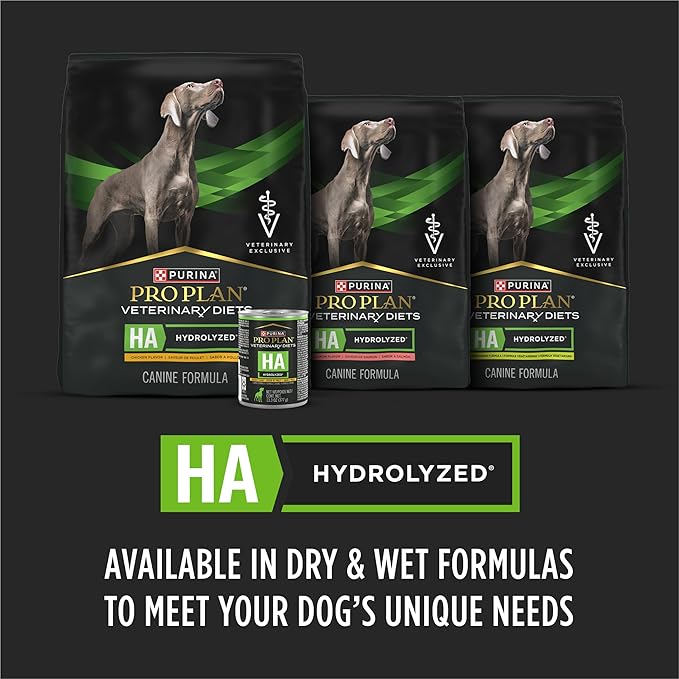 Pro Plan Veterinary Diets Purina HA Hydrolyzed Protein Dog Food Dry Vegetarian Formula - 6 lb. Bag