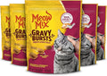 Meow Mix Gravy Bursts Chicken Flavored Cat Treats, 2.7 Oz. Bag (Pack of 5)
