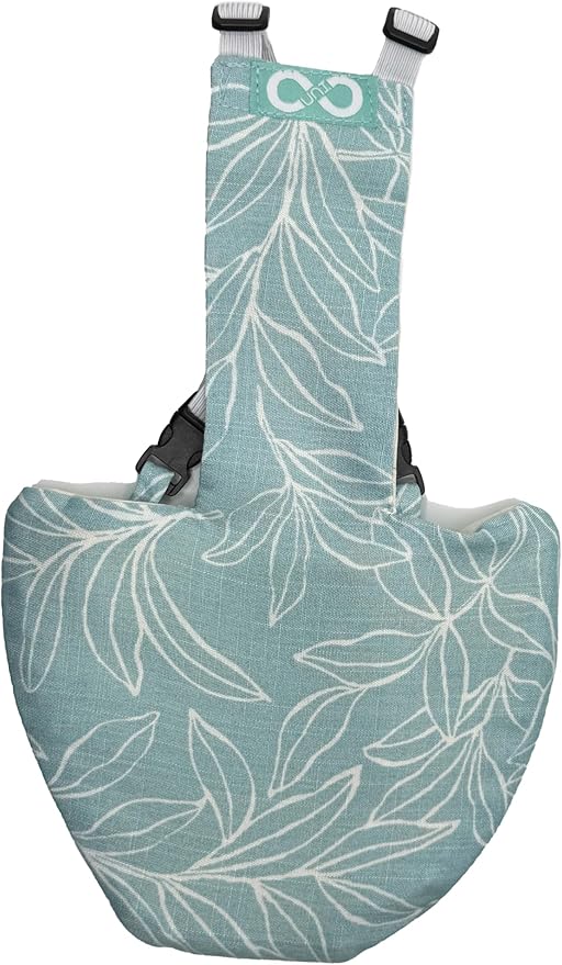 Chicken Diapers Duck Diaper Diaperalls for Hens, Roosters, Ducks, Ducklings - Reusable, Adjustable by Uni Infinity (Mint Floral, Chicken Large, 1, Count)