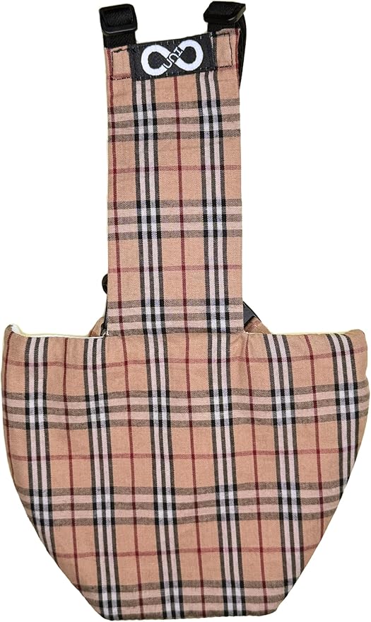 Chicken Diapers Duck Diaper Diaperalls for Hens, Roosters, Ducks, Ducklings - Reusable, Adjustable by Uni Infinity (British Plaid, Duck Medium, 1, Count)