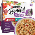 Purina Beneful Wet Dog Food Variety Pack, Medleys Tuscan, Romana & Mediterranean Style - (2 Packs of 12) 3 oz. Cans