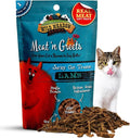 Wild Meadow Farms - Cat Treats - Meat 'N Greets - Soft Jerky Treats with Real Meat, High Protein, Grain-Free, Perfect for Training & Rewarding, All Natural Snacks for Cats - Lamb Flavor