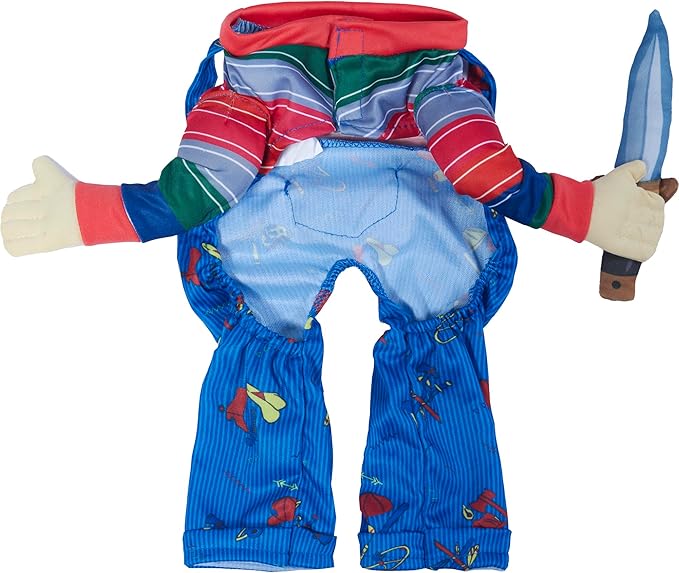 Child's Play: Chucky Pet Costume for For Dogs or Cats by Rubies, Large