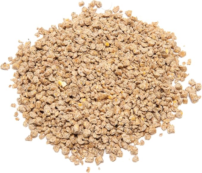 Manna Pro Gamebird & Showbird Crumbles – Premium Poultry Feed for Chickens, Ducks, Gamebirds, Turkeys & Bantams – Fortified with Vitamins & Minerals – Healthy Complete Diet – 5 lb Bag