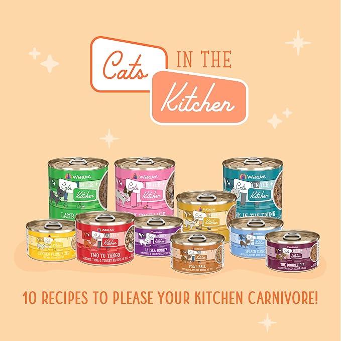 Weruva Cats in The Kitchen, Chicken Frick 'A Zee Wet Cat Food, 10oz Can (Pack of 12)