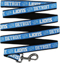 Pets First NFL Pet Leash, Detroit Lions, Medium