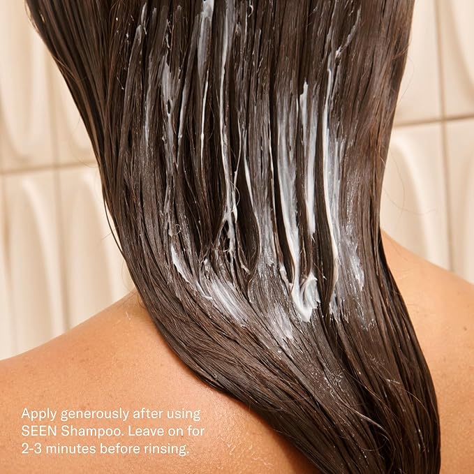 SEEN Conditioner, Fragrance Free - Non-Comedogenic Hair Conditioner - Dermatologist-Developed - Safe for Sensitive, Eczema & Acne Prone Skin