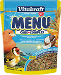 Vitakraft Menu Premium Canary and Finch Food - Vitamin-Fortified - Daily Food for Small Pet Birds Browns 2.5 Pound (Pack of 1)
