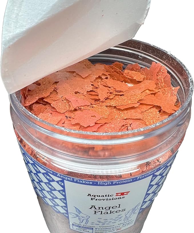 Angel Flakes Fish Food 3.5 oz, for Freshwater Angelfish