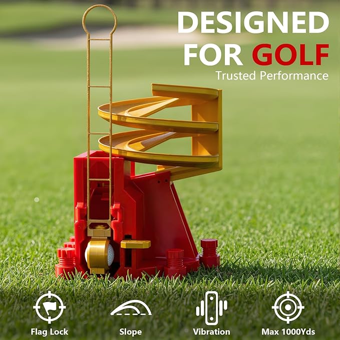 Golf Ball Dispenser, Golf Ball Launcher Pro, Automatic Golf Ball Dispenser & Launcher Pro, High-Capacity Hands-Free Practice Machine