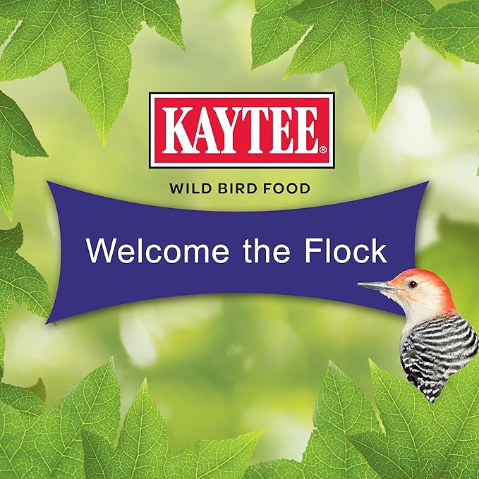 Kaytee Woodpecker Seed Cake, Wild Bird Food, 1.85 Pounds, 4 Count