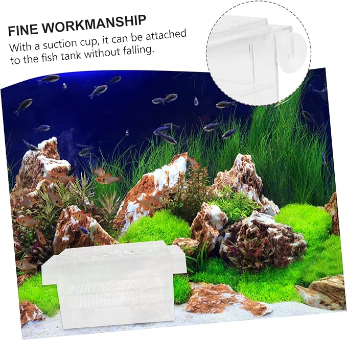 FRCOLOR 1pc Fish Fry Breeding Box Aquarium Isolation Case Fish Hatchery for Separation Efficient Incubator for Aquatic Breeding Tanks