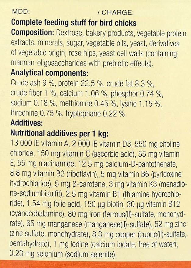 Nekton-Baby-Bird Handfeeding Formula For Birds 1000G (35.3Oz)