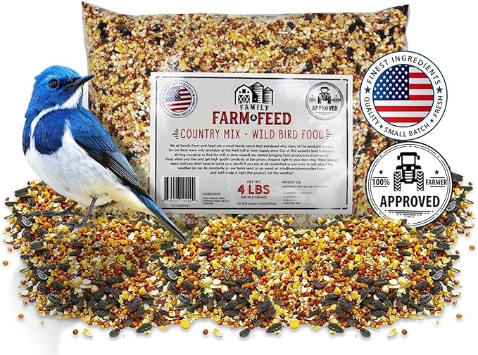 | Four Season | Country Mix | Classic Wild Bird Food | Backyard Songbird| 4 Pounds