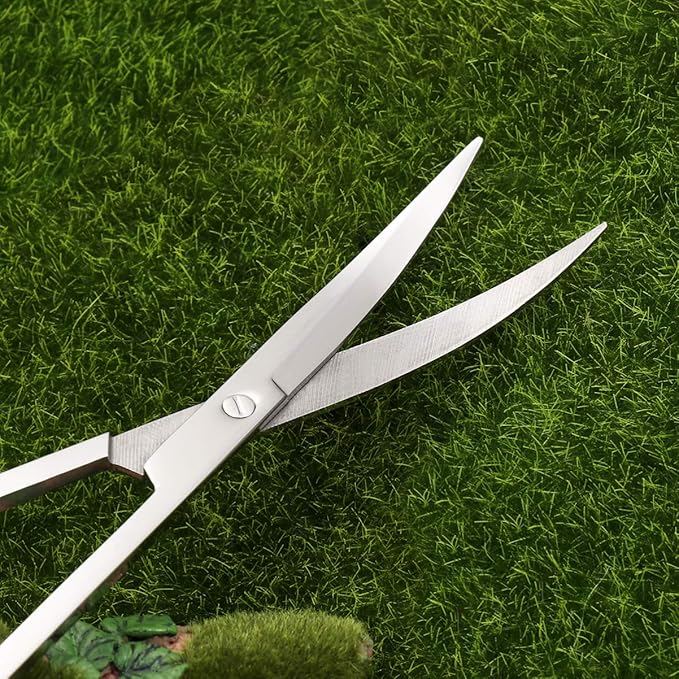 POPETPOP 3pcs Tweezer and Scissor Kit Aquatic Plant Tools Stainless Steel Tweezer Scissors Tools Straight Tweezer Tweezers and Scissors for Aquarium