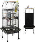 68'' Large Parrot Cage, Large Bird Cages for Parrots,Conure Cage for Birds, Cockatiel Cage with Birdcage Cover,Play Top,Feeders,Slide-Out Tray,Seed Catcher for Cockatoo,African Grey,Lovebird