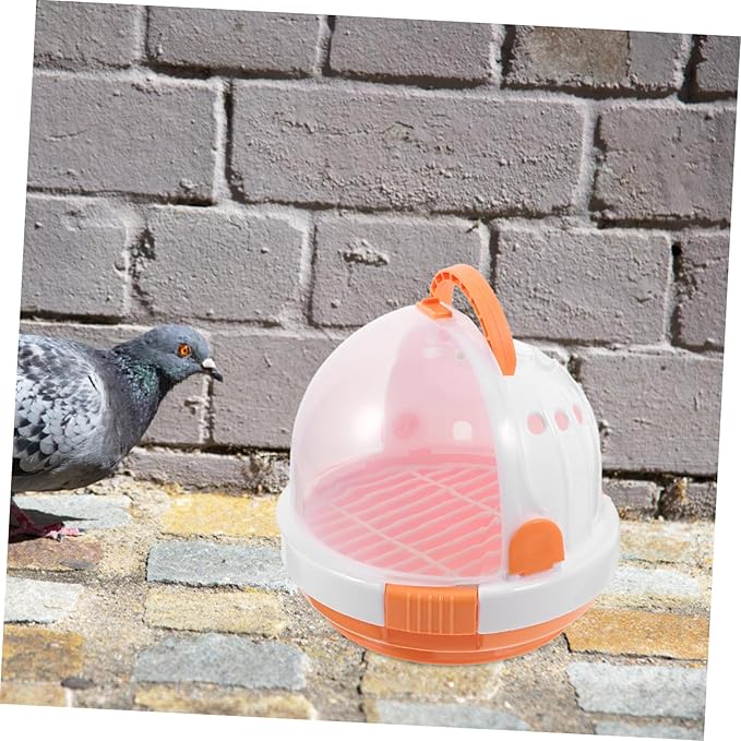 POPETPOP Bird Carrier Travel Cage Portable Pet Bird Cage for Travel with Breathable Design Lightweight and Compact Parrot Carrying Cage for Budgies Cockatiels and Birds
