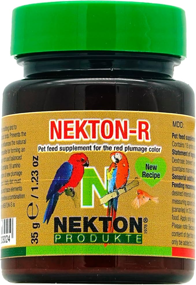 Nekton-R Enhances Red Color in Birds, 35gm
