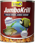 Tetra JumboKrill Freeze-Dried Jumbo Shrimp 14 Ounces, Natural Shrimp Treat For Aquarium Fish, Red