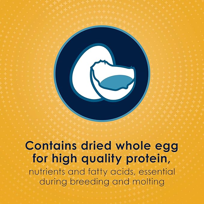 Kaytee Forti-Diet Pro Health Egg-Cite Nourish+Protect Parakeet, Supports Breeding and Molting, Nutrition Backed by Science, Digestive Health, 5 pounds