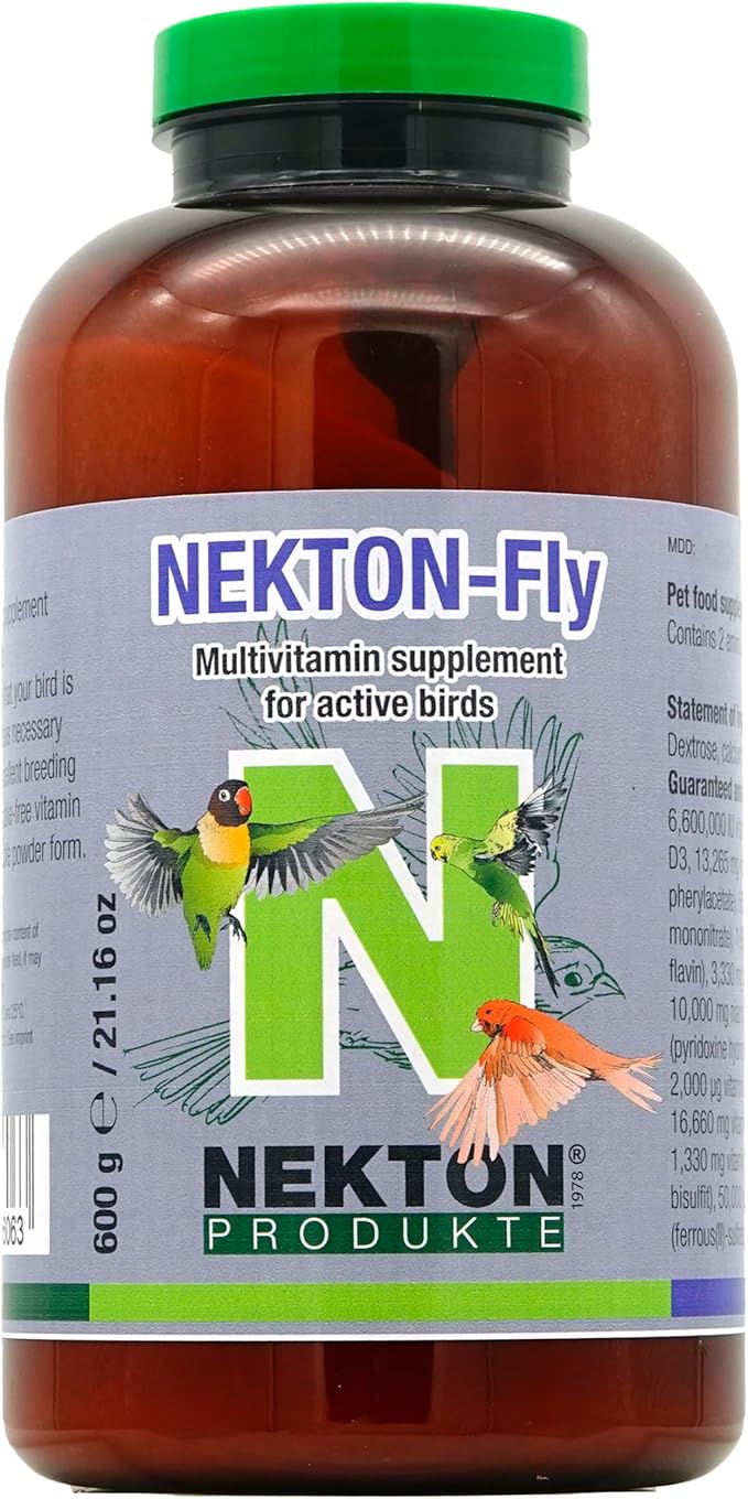 Nekton-Fly Supplement for Active Birds 600g, (21.16oz)