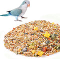 mini&moe Natural Blend Bird Food, Daily Bird Pellets Seed Mix for Budgie, Cockatiel, Lovebird, Small Parrots Nutrition for Feather Health