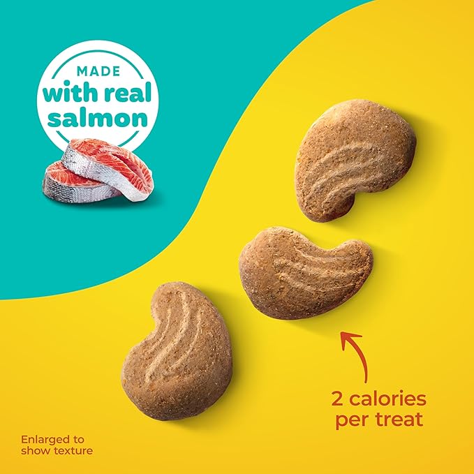 Meow Mix Irresistibles Soft Cat Treats Made With Real Salmon, 12 Oz. Pouch (Pack of 5)