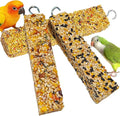 3PCS Parakeet Treats,Parrot Grains Mixed Treat Sticks,Vegetable & Grain Style Sticks,Bird Treats for Cockatiel Budgies Lovebirds Canary Conure Finches