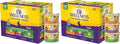 Wellness Complete Health Pate Adult Wet Cat Food,Natural,Protein-Rich,Grain-Free,3 Ounce,(Chicken & Turkey Variety Pack),(Pack of 48)