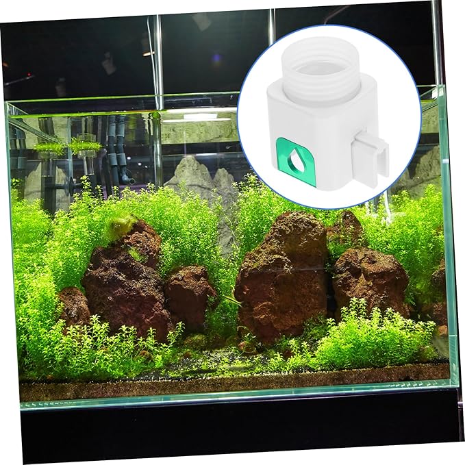 2pcs Fish Tank Automatic Water Level Controller Refiller for Aquariums Accurate Practical Design Easy Installation Suitable for Various Wall Thicknesses Noise Reduction Feature