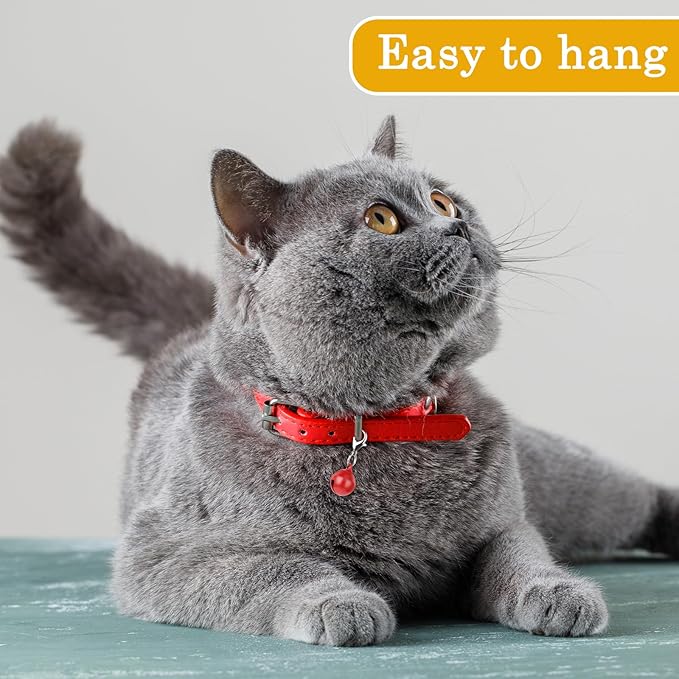 Cat Dog Collar Bells 10 Pcs Dog Collar Bells For Small Dogs Cat And Dog Round Bells For Collar With Crisp Sound Multicolor Cat Dog Collar Charm Pet Pendant Accessories For Christmas Decoration