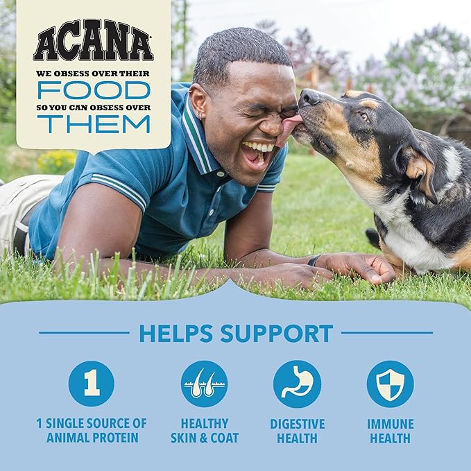 ACANA Wholesome Grains Dry Dog Food Limited Ingredient Duck & Pumpkin Recipe 4lb Bag