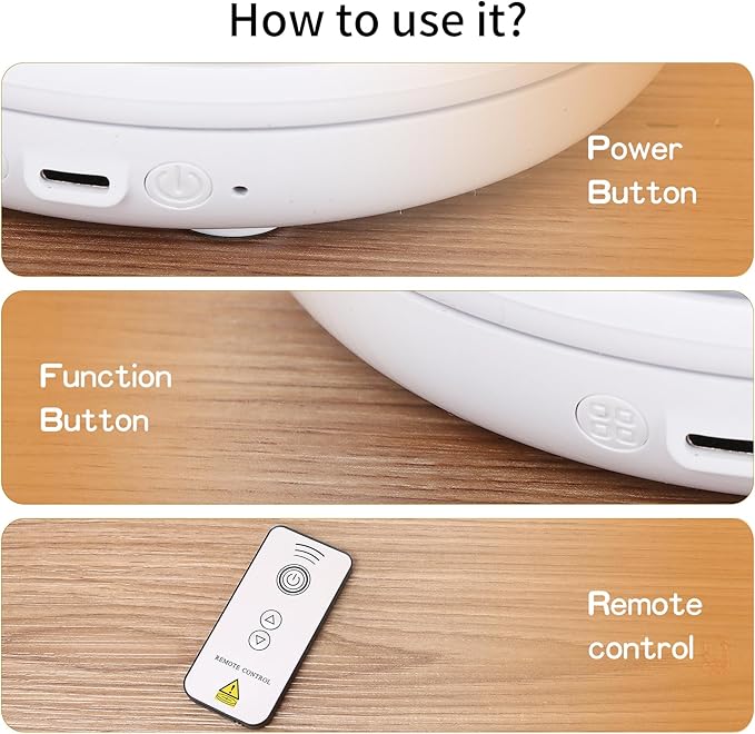 Interactive Automatic Rechargeable Cat Toy – Touch Sensor – Fluttering Butterfly, Feather Wand & Hide and Seek – 360° Random Rotation – Starry Night Design with Remote Control