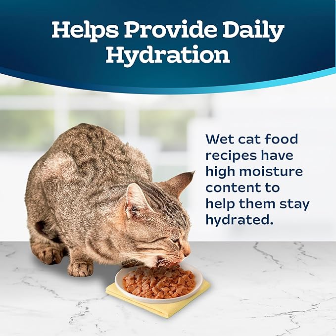 Blue Buffalo Tastefuls Wet Cat Food Morsels, Made with Natural Ingredients, Tuna, 3-oz Cans (24 Count)