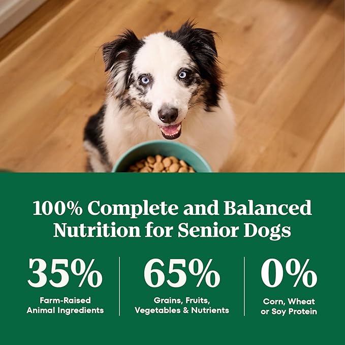 Nutro Natural Choice Senior Dog Food Dry Recipe, Lamb and Brown Rice Recipe, Dry Dog Food, 30 lb. Bag
